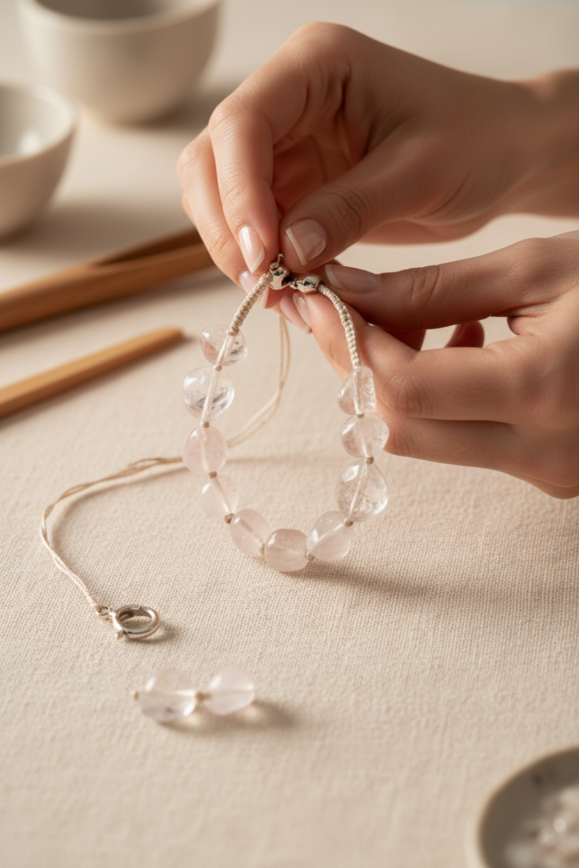 The Mission — Handcrafting Crystal Bracelet
